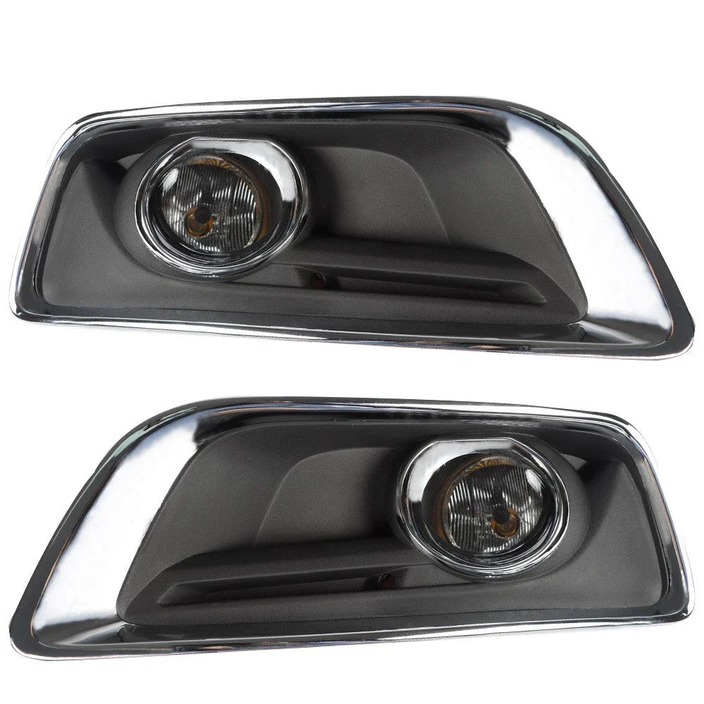 Fog Light Covers for Chevrolet Malibu (2013–2015) Black