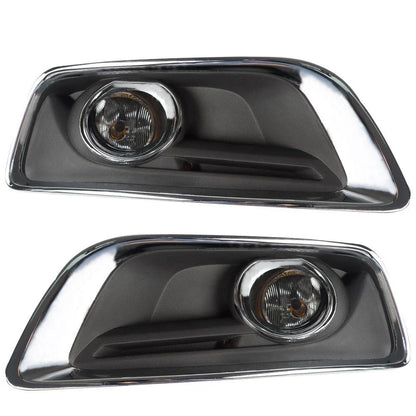 Fog Light Covers for Chevrolet Malibu (2013–2015) Black