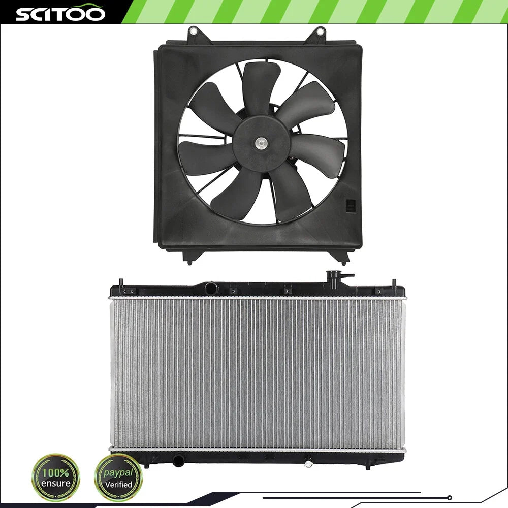 Radiator and Condenser Fan Kit for Honda Accord (2013–2017)