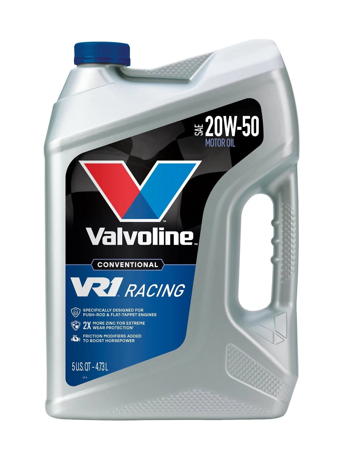 20W-50 Racing Motor Oil for High Performance Vehicles (5 QT)