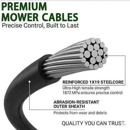 Engine Control Cable for Husqvarna & Poulan Mowers
