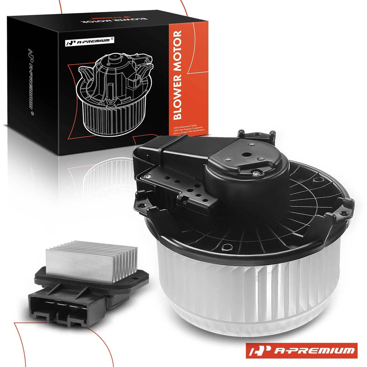Front HVAC Blower Motor & Resistor Kit for Lexus ES350 (2008–2009) 68232372AC, 87103-0E040, 87103-0C040, 87103-60400