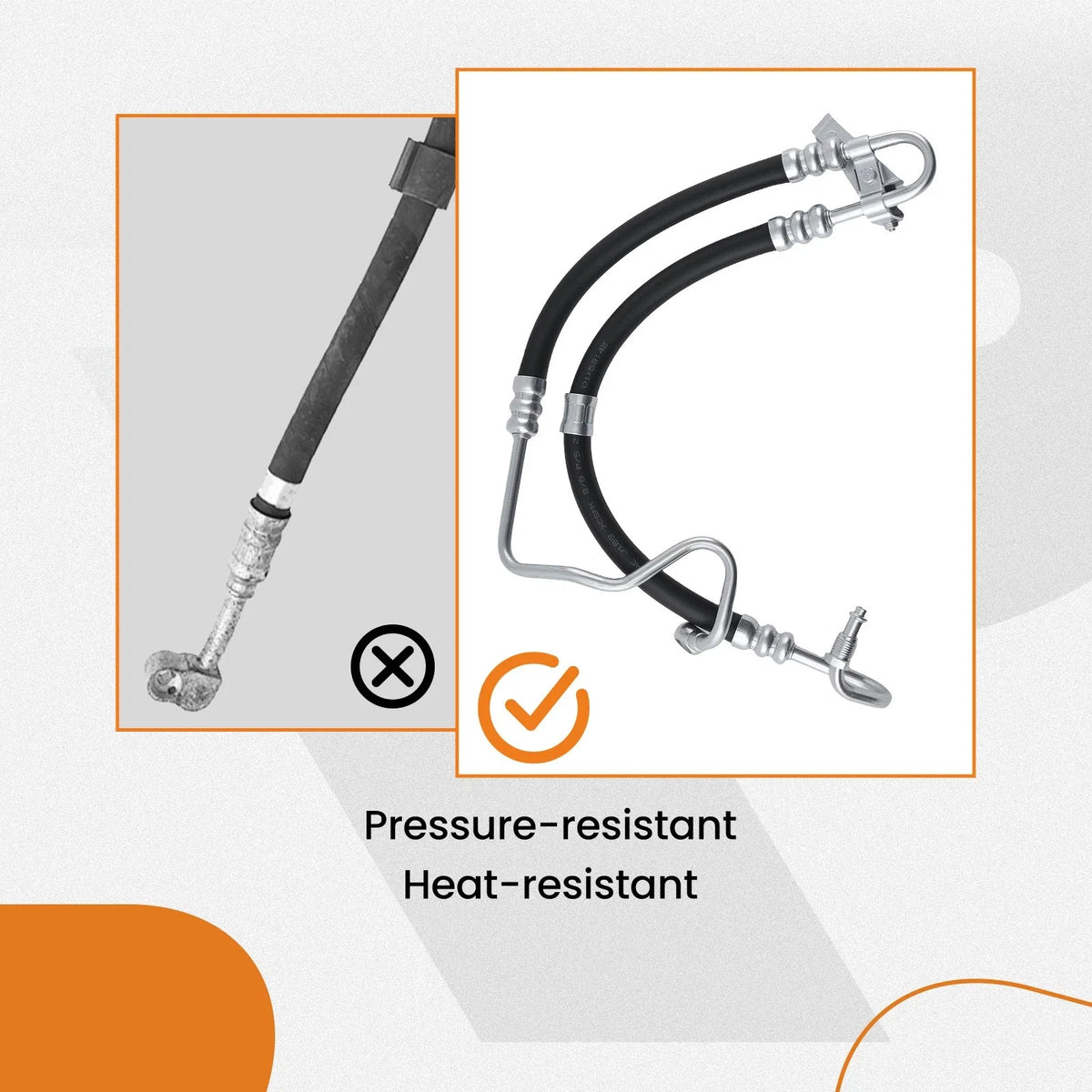 Power Steering Pressure Line Hose for BMW E46 320i 323Ci 325i (2001–2006)