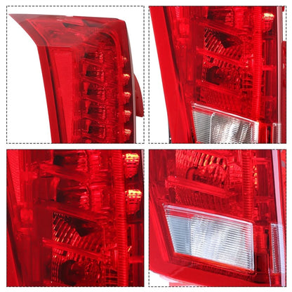 Set of 2 LED Tail Lights for Cadillac SRX (2010–2016) BCK272041K, 22774014