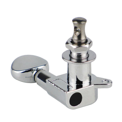 Set of 12 Guitar Tuning Pegs Machine Head Tuners Chrome Button