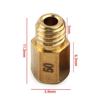 10x Carburetor Main Jet for MIKUNI VM/TM/TMX AX100 (50-90)