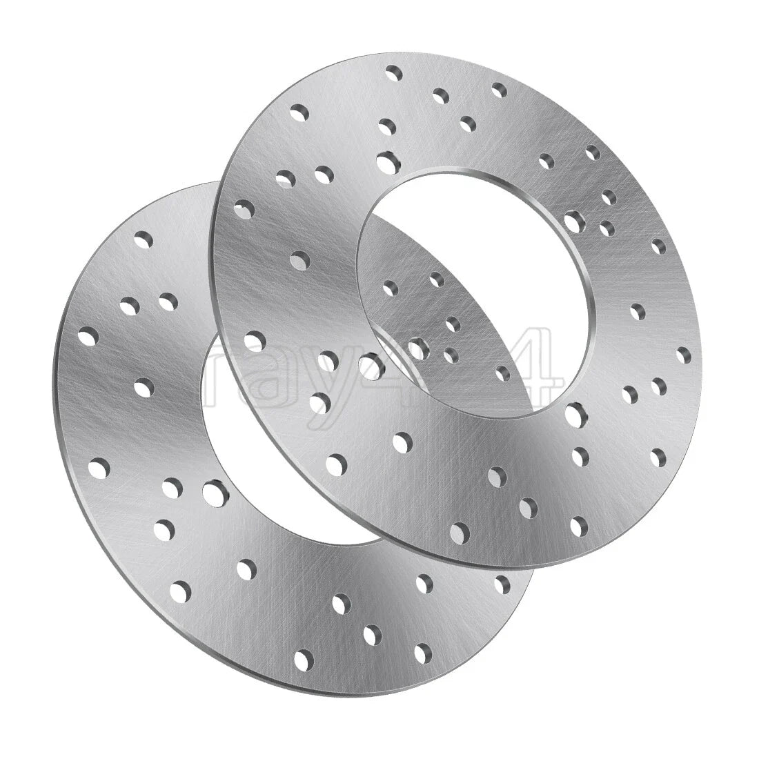 2x Rear Brake Disc Rotors for Polaris RZR 570 800 ACE 325 500 900 Brutus HD