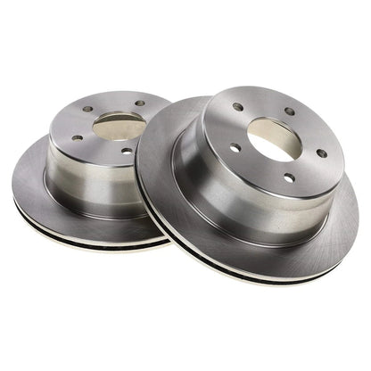 2X Brake Discs Set for Chevy S10 Pickup GMC Jimmy Blazer (2005) - 18053438, R55038