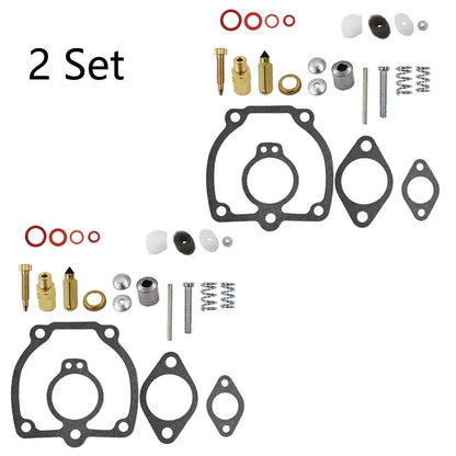 Set of 2 Carburetor Diaphragm Kit for International IH Farmall Super H M W4 O4 W6 O6