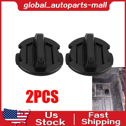 2 Twist Floor Drain Plug for Polaris General RZR 900 1000 Turbo S XP 4 S4 4P RS1 (Replaces 5414694)
