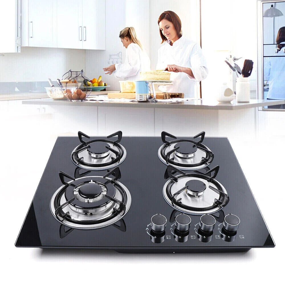 23 Inch 4 Burner Built-in Propane Gas Stove Cooktop