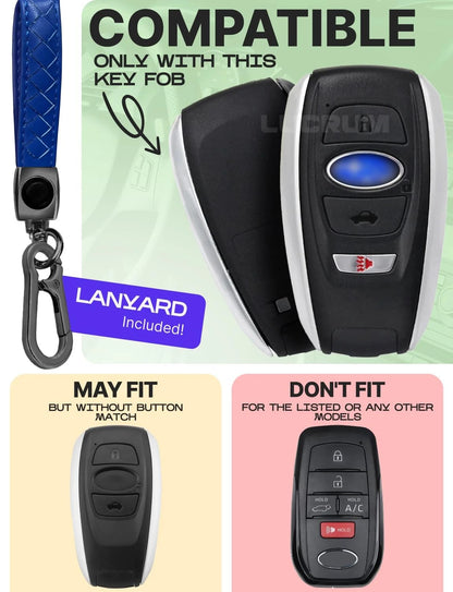 TPU Key Fob Cover for Subaru Outback, Crosstrek, Forester (2010–2023)