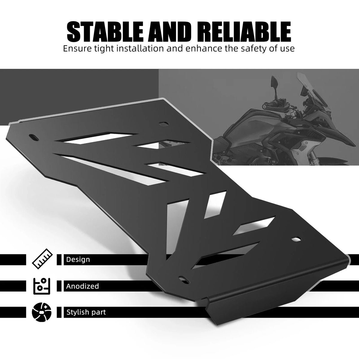 Center Stand Protection Plate for BMW R1250GS (2019–2023)