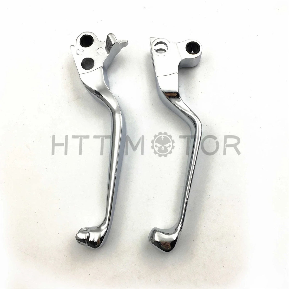 Skull Hand Levers Set for Harley Sportster XL/Softail FLSTN
