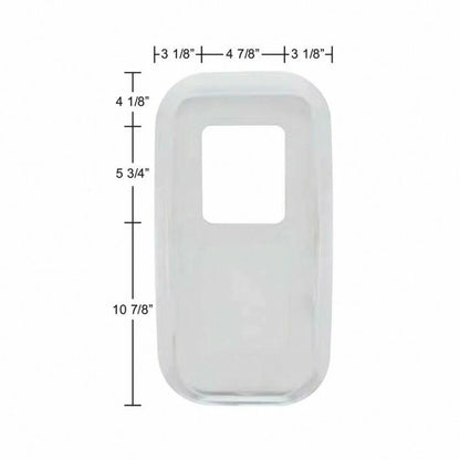 UP Gear Shift Plate Cover for Peterbilt 386 388 389 567 579 587 (41752)
