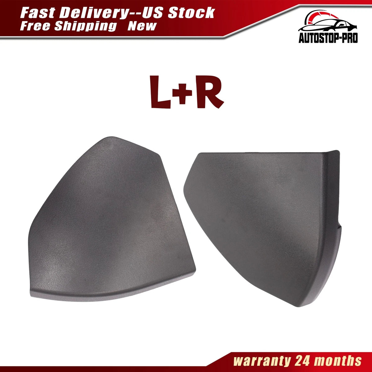 Set of 2 Interior Door Panel Trim Covers for Mercedes-Benz W211 E-Class (2003–2009) - A2117270148, A2117270248