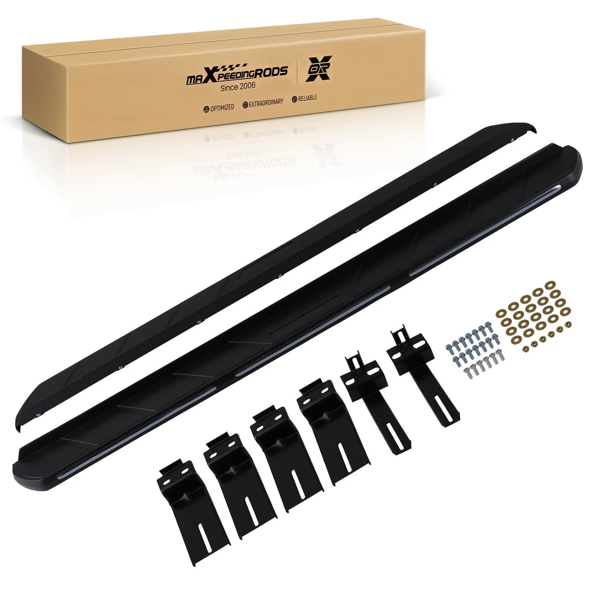 Nerf Bar Side Step Running Kit for Honda CR-V (2023–2025) oBUXfx, Side Step Bars