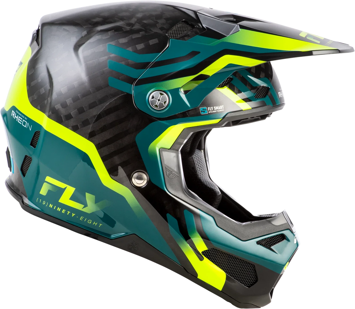 Fly Racing Formula S Carbon Byte Helmet for Offroad (Large)