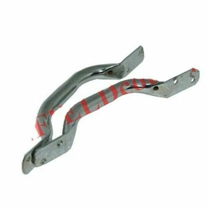Set of 2 Chrome Side Body Lifting Grip Handles for Willys MB GPW (1941–1945)
