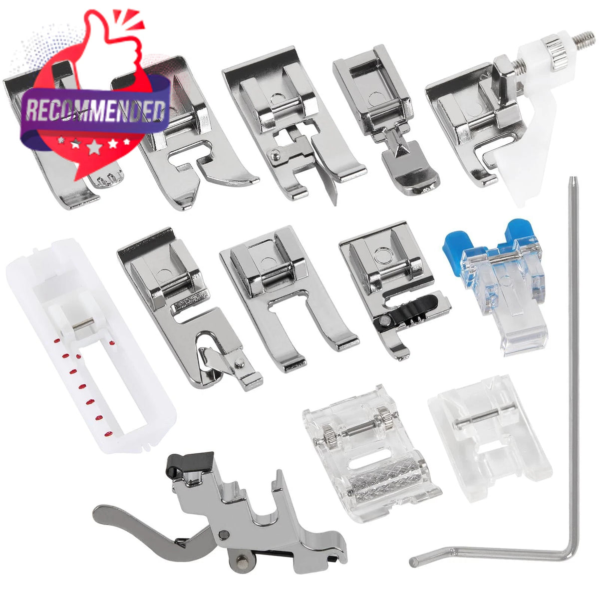 14pcs Presser Feet Kit for Sewing Machine (Household DIY)