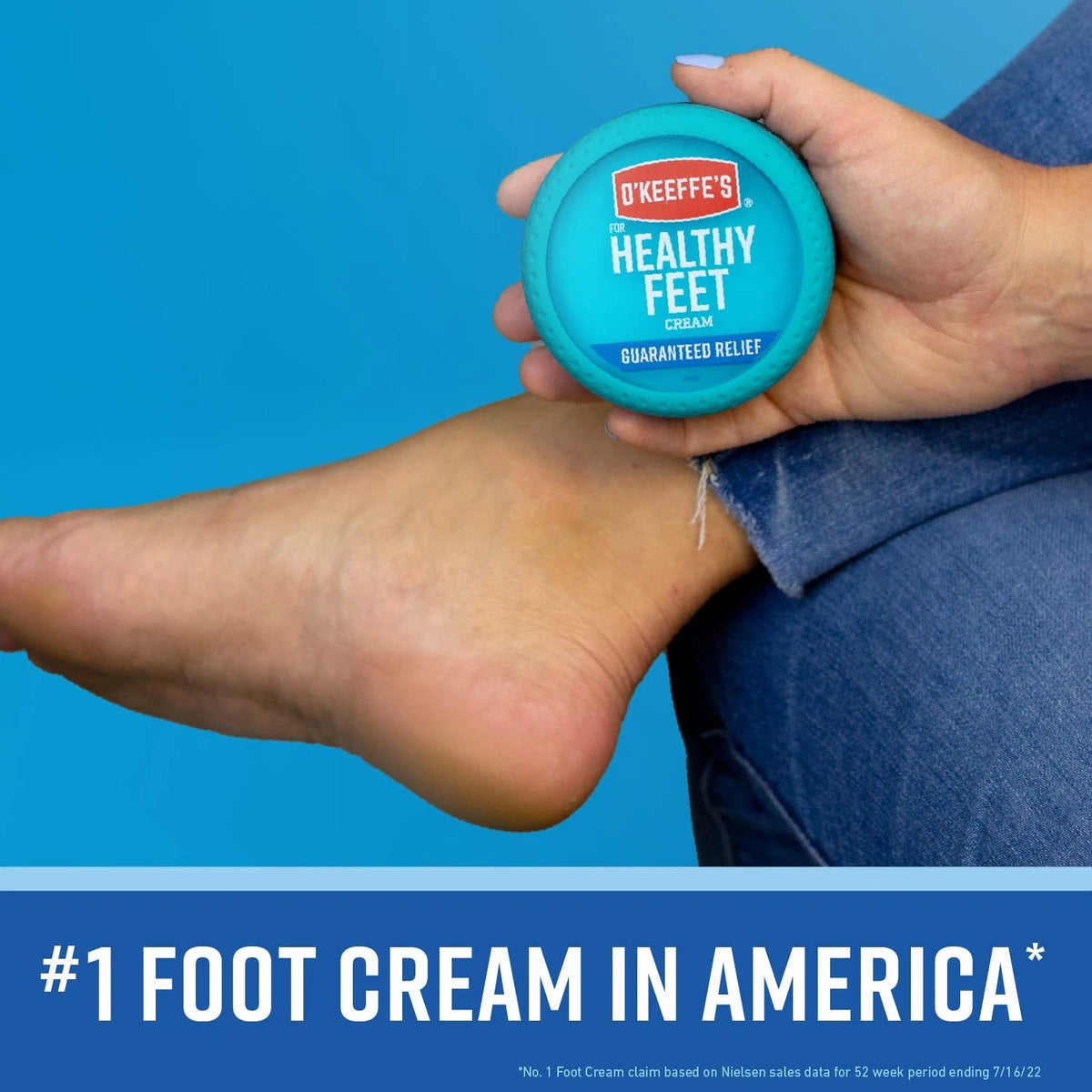 Pack of 6 O'Keeffe's Healthy Feet Foot Cream 3.2 Ounce
