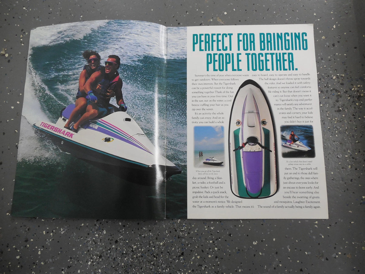 Sales Book Catalog for Arctic Cat Tigershark (1993)