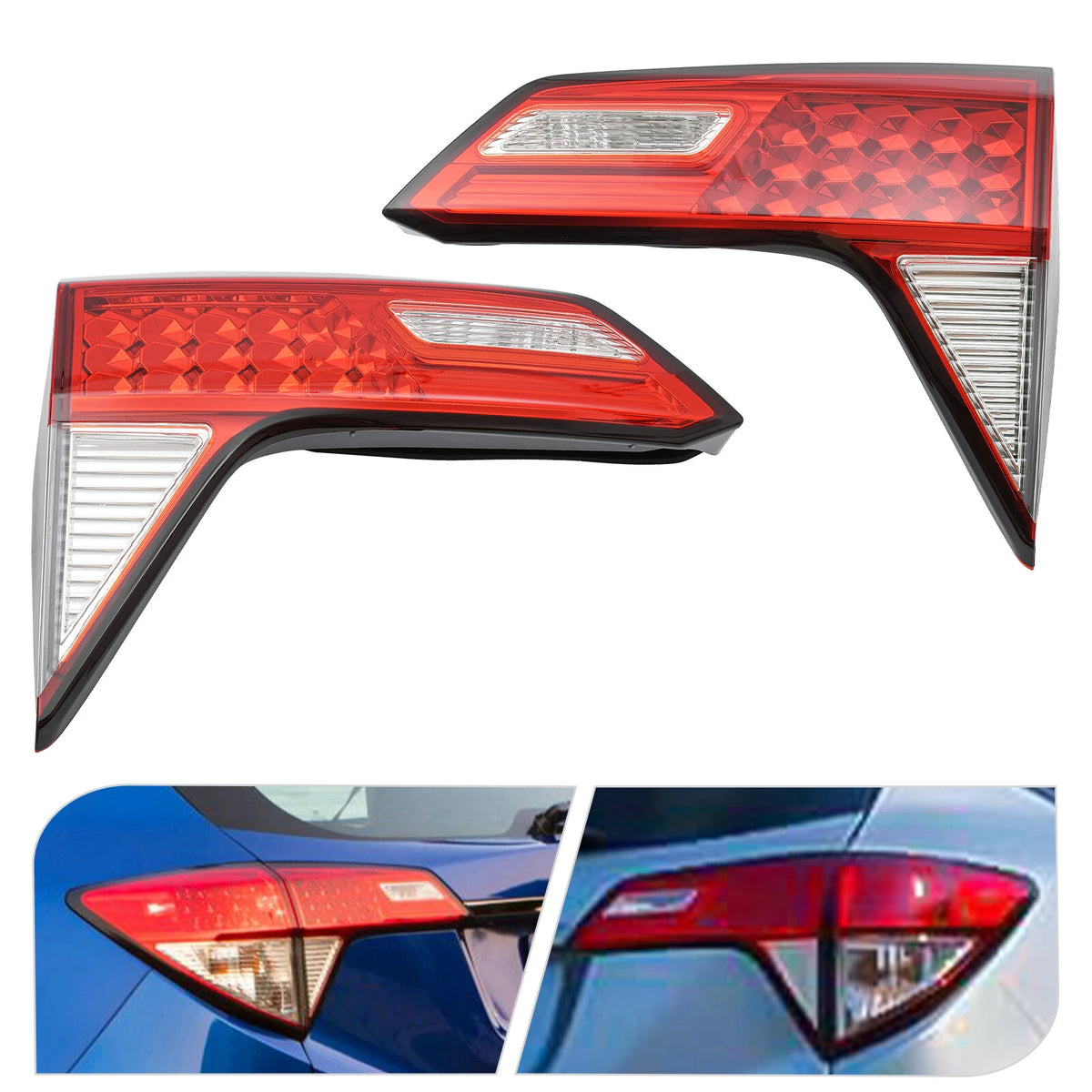 Set of 2 LED Tail Lights for Honda HR-V (2019–2022)