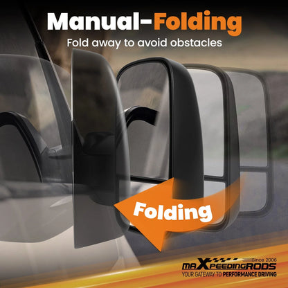 Foldable Side Mirror for Ford F-250/F-550 Super Duty (2008–2016) Power