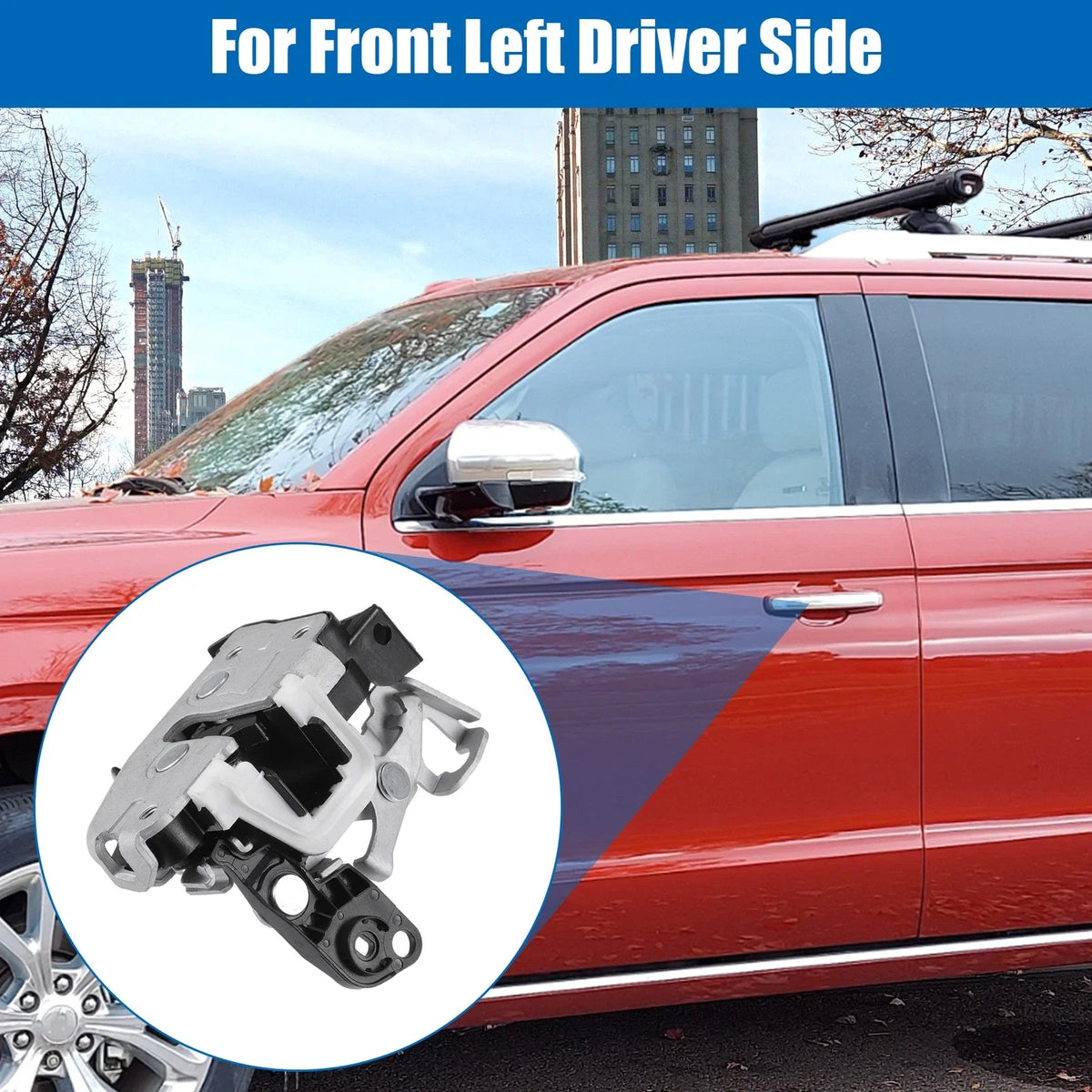 Front Left Door Latch Lock Actuator for Ford Expedition (2003–2023) No. 6L1Z1621813A