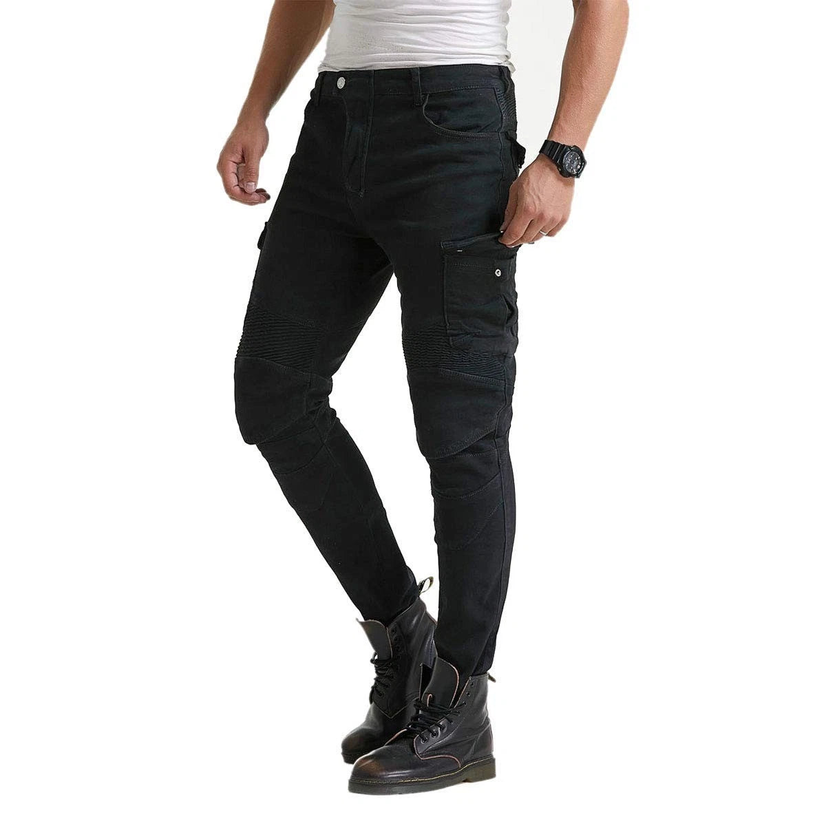 Motorcycle Pants with Armor Pads for Men & Women