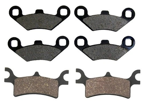 Set of 4 Semi-Metallic Brake Pads for Polaris Trail Boss 330 (2005–2013) FS-430 FS-400d