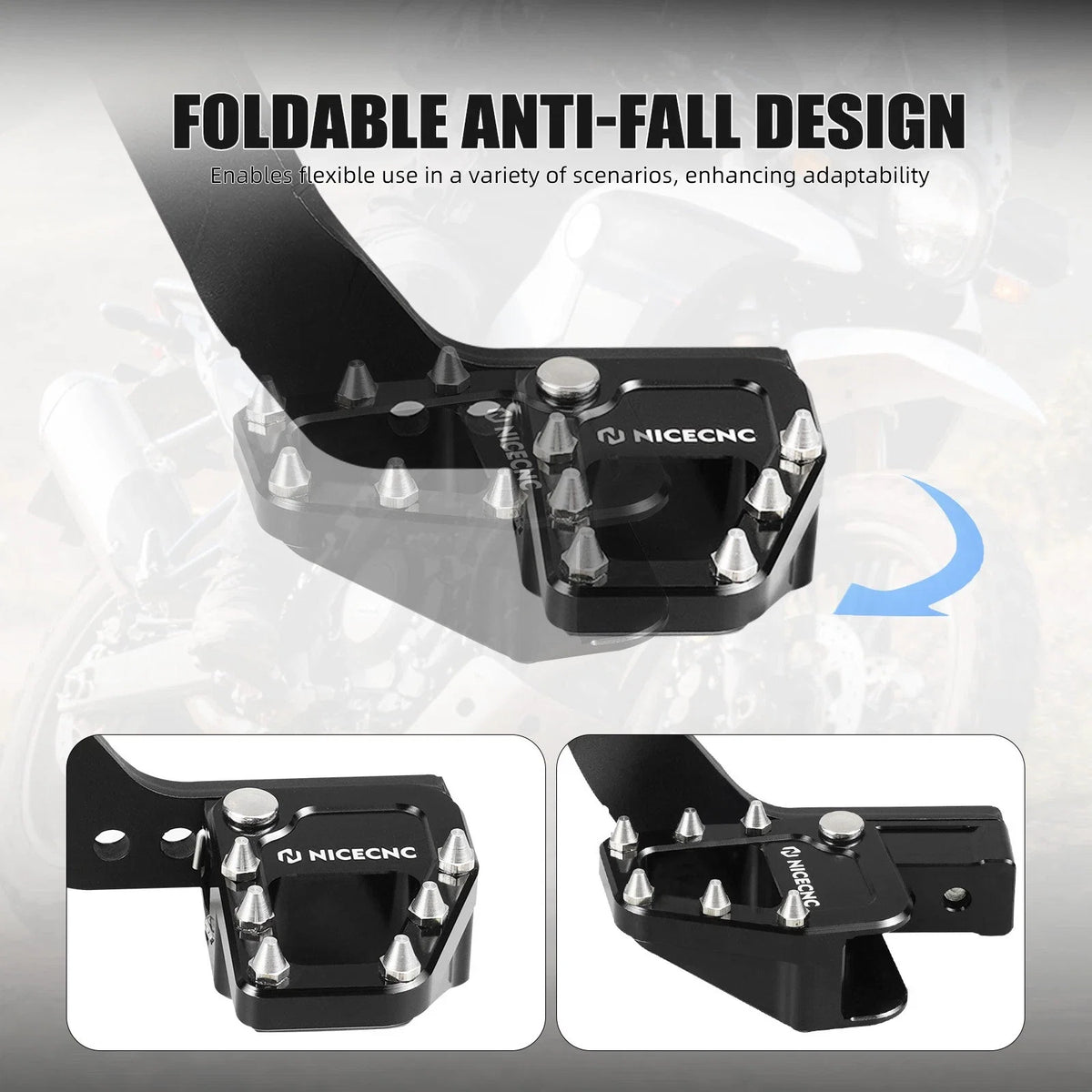 Adjustable Brake Pedal Shift Lever for Yamaha Tenere 700 (2019–2023)