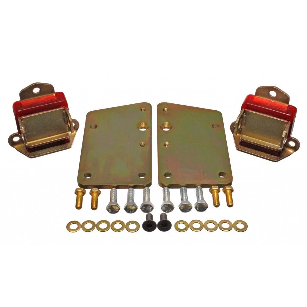 Set of 2 Energy Suspension Motor Mounts for Chevy Corvette (1963–1982) TLX-eng3.1148R-CL360A73