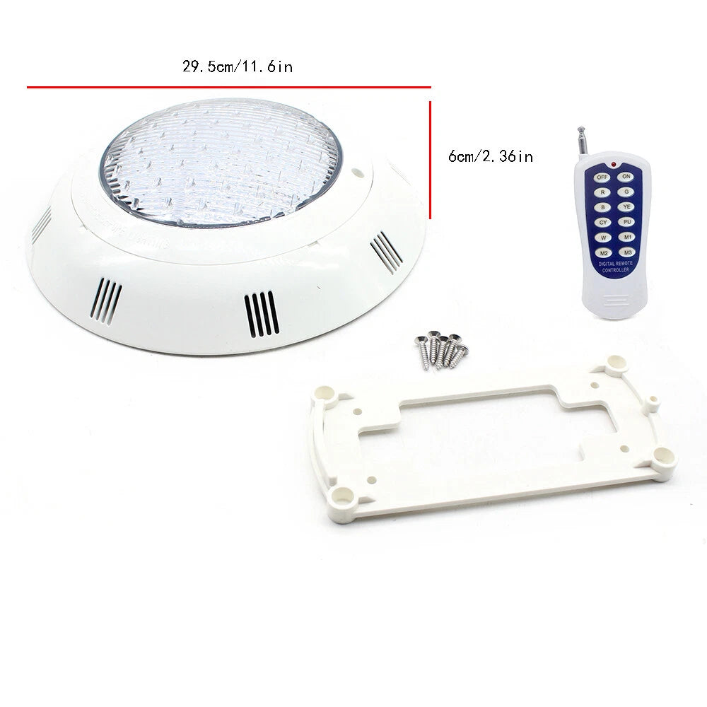 12V 36W/45W Underwater RGB LED Pool Light IP68 with Remote