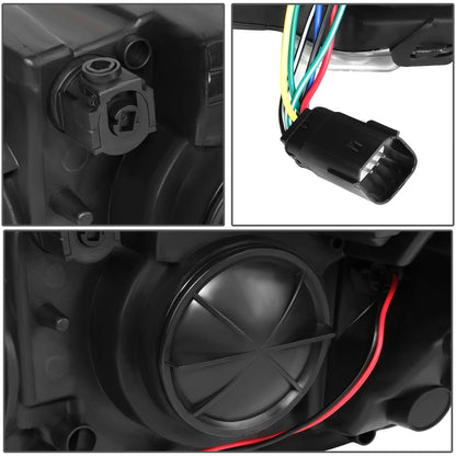 1pc Projector Headlight Lamp Assembly for Chevy Impala (2014–2020)