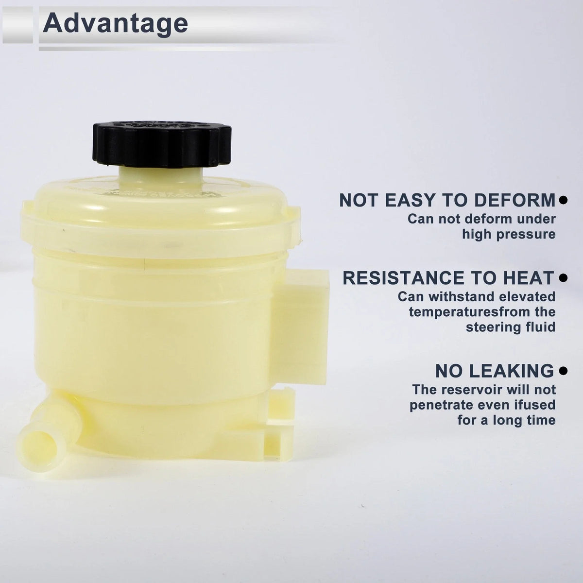 Power Steering Reservoir for Hyundai Accent (2000–2002) No. 5715025000 Beige