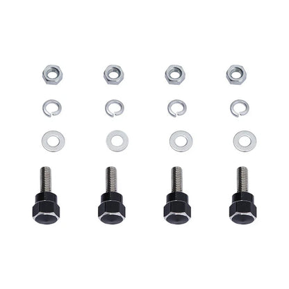 Set of 4 Hex License Plate Frame Bolts for Harley Touring Sportster Dyna Softail
