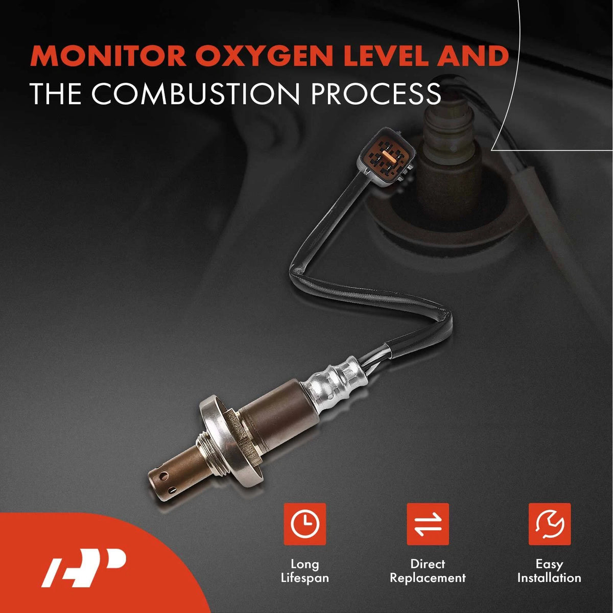 2X O2 Oxygen Sensors for Subaru Forester Impreza (22641AA420, 22641AA42A, 234-9035)