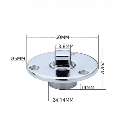 Drain Stopper for Yacht Boat (Marine Grade 316 SS)