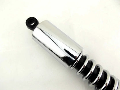 335mm JBS Black/Chrome Rear Shock Absorbers for Suzuki RE5 (1975-1976)
