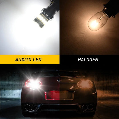 2X 6500K White LED Backup Reverse Light Bulbs for Silverado Sierra 1500 (2014–2023)