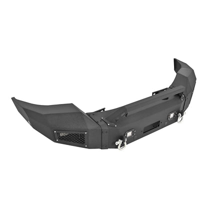 Front Bumper with D-ring & LED Lights for GMC Sierra 2500/3500 HD (2015–2019) CON-A000000262