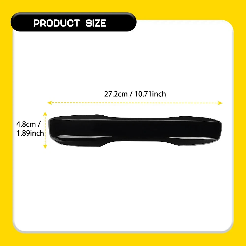 Set of 4 Door Handle Covers for Honda 11th Gen Civic (2022–2025) Black