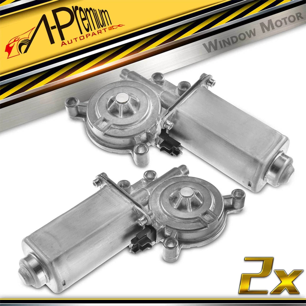 2X Window Motor for Buick Cadillac Chevy GMC Olds Pontiac (16631022, 16631023)