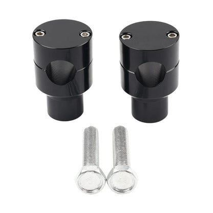 Handlebar Riser Clamp Mount Kit 7/8 22mm for Harley Honda