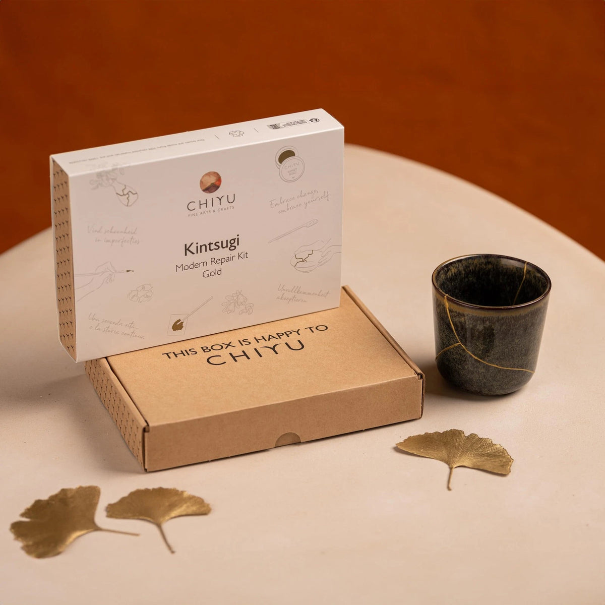 Kintsugi Repair Kit for Modern Use - Gold Glue - Food Safe