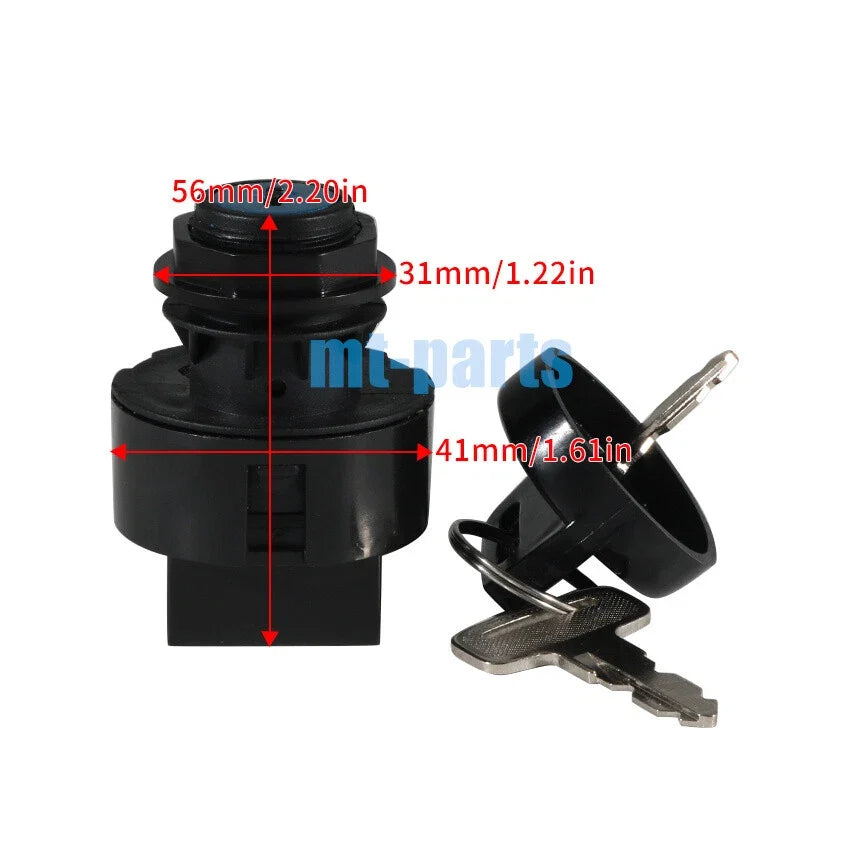 Ignition Key Switch Lock Set for Polaris Outlaw 450 MXR (2009–2011)