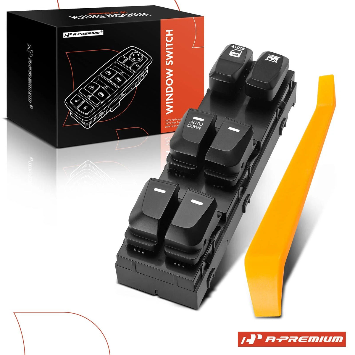 Front Left Power Window Switch for Hyundai Tucson (2009–2015) 935702S1509P, DWS255
