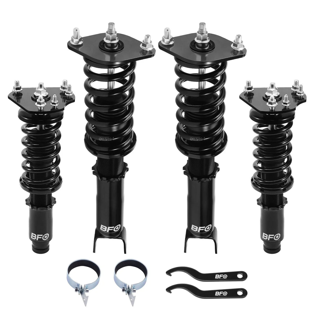 BFO Adjustable Coilovers Suspension Lowering Kit for Honda Prelude (1992–2001)