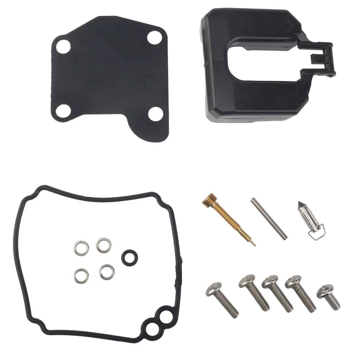Carburetor Kit with Float for Yamaha 9.9 15 HP Marine Engine